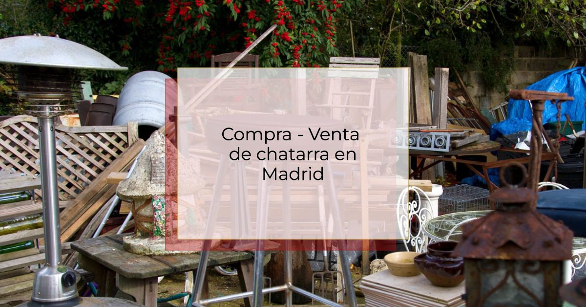 compra venta de chatarra en madrid